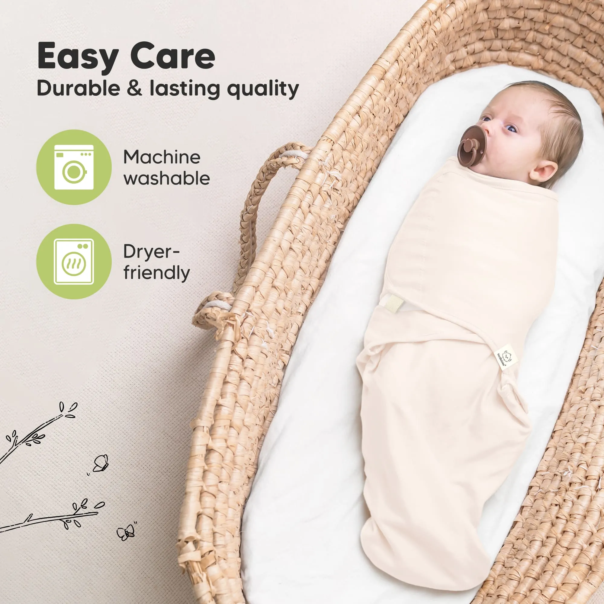 3-Pack Soothe Swaddle Wraps (Bumble Bear)