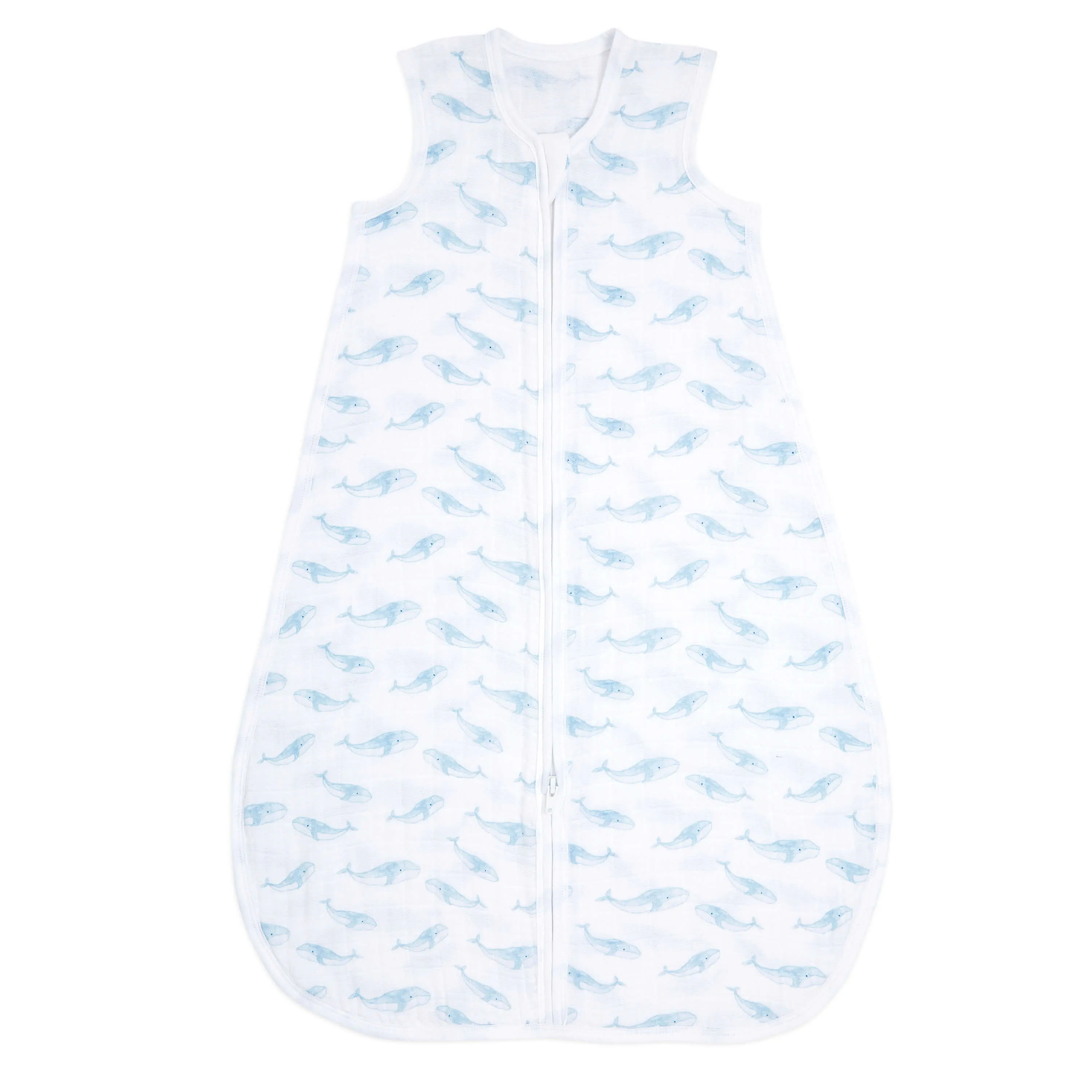 aden   anais Organic Cotton Light Sleeping Bag - 1.0 Tog (Oceanic)