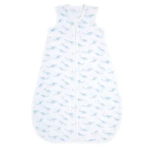 aden   anais Organic Cotton Light Sleeping Bag - 1.0 Tog (Oceanic)