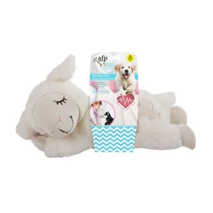 AFP Little Buddy Heart Beat Sheep Comfort Dog Toy