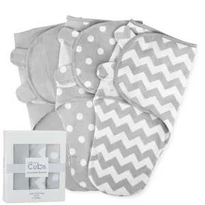 Baby Easy Swaddle Blankets - Pack of 3