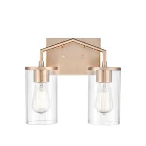 Beverlly 13 in. 2 Lights Vanity Light Gold Finish