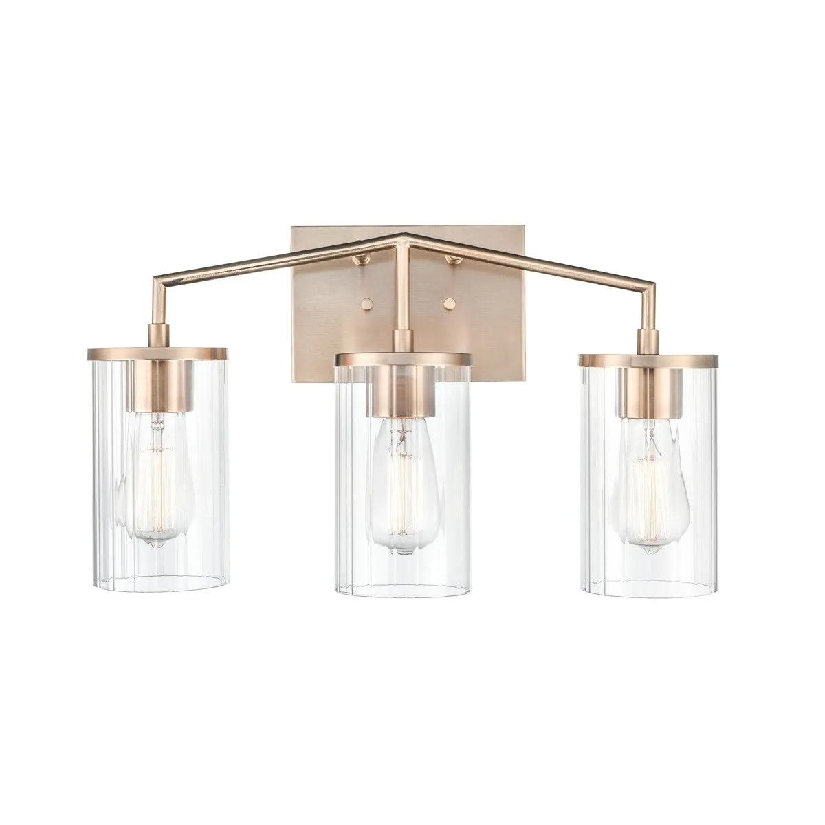 Beverlly 20 in. 3 Lights Vanity Light Gold Finish