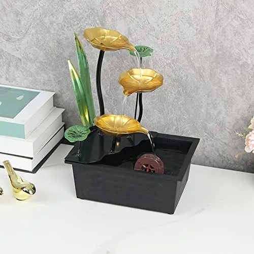 BNF Electric Tabletop Fountain Decorative Meditation for Garden Office Desk