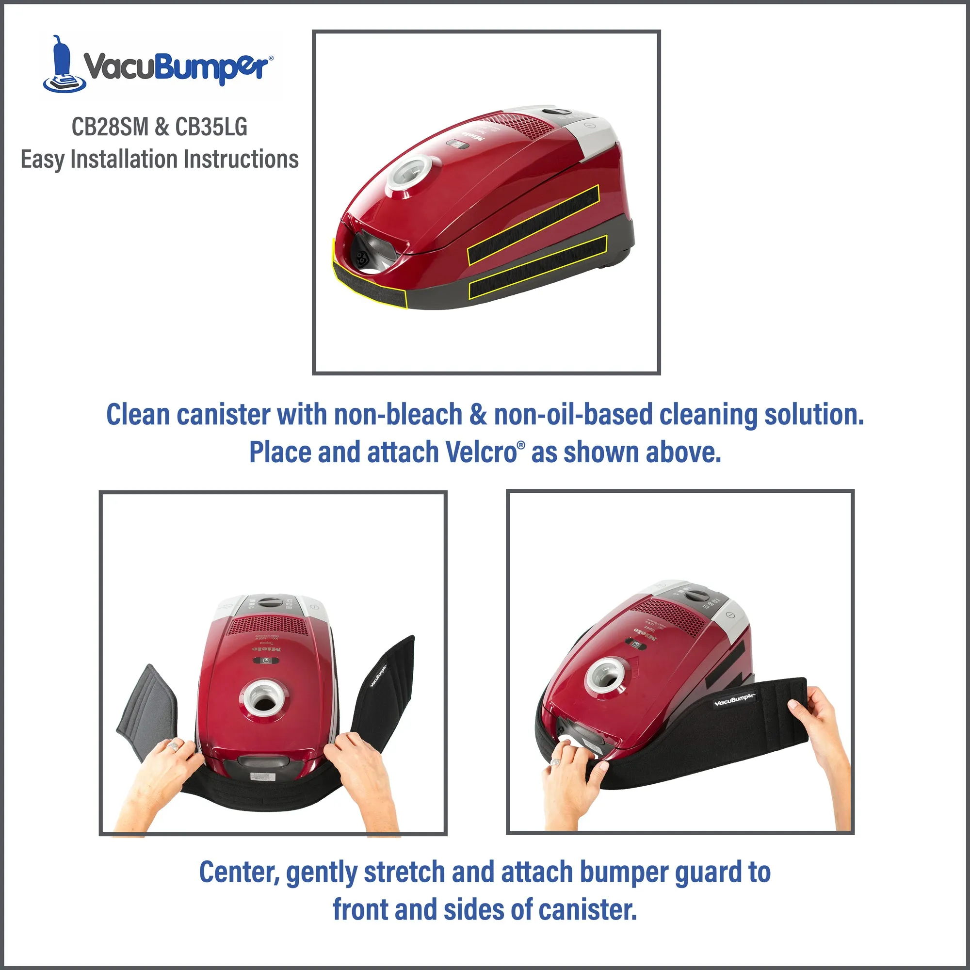 Bumper Guard for Canister Vacuums