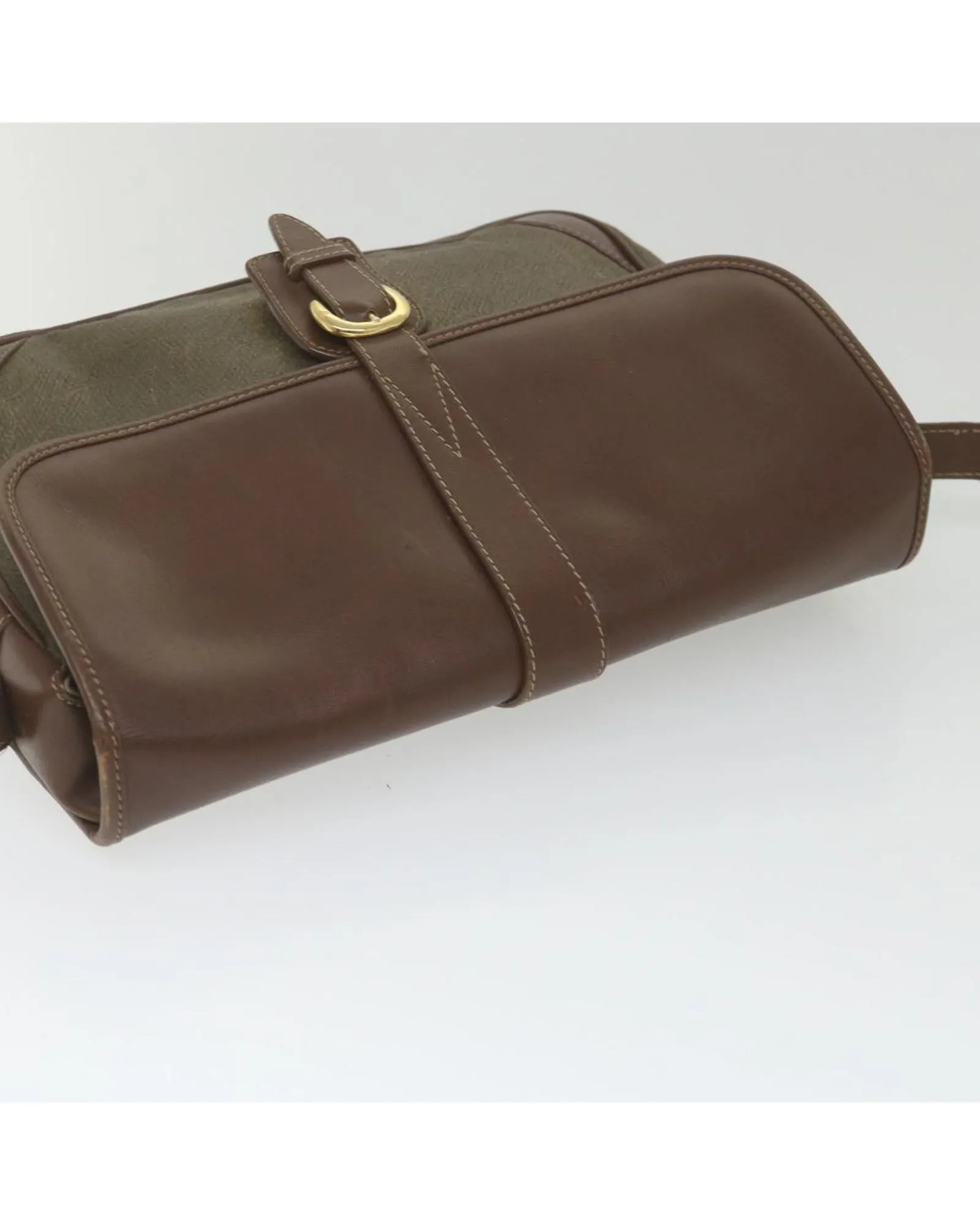 Canvas Leather Shoulder Bag