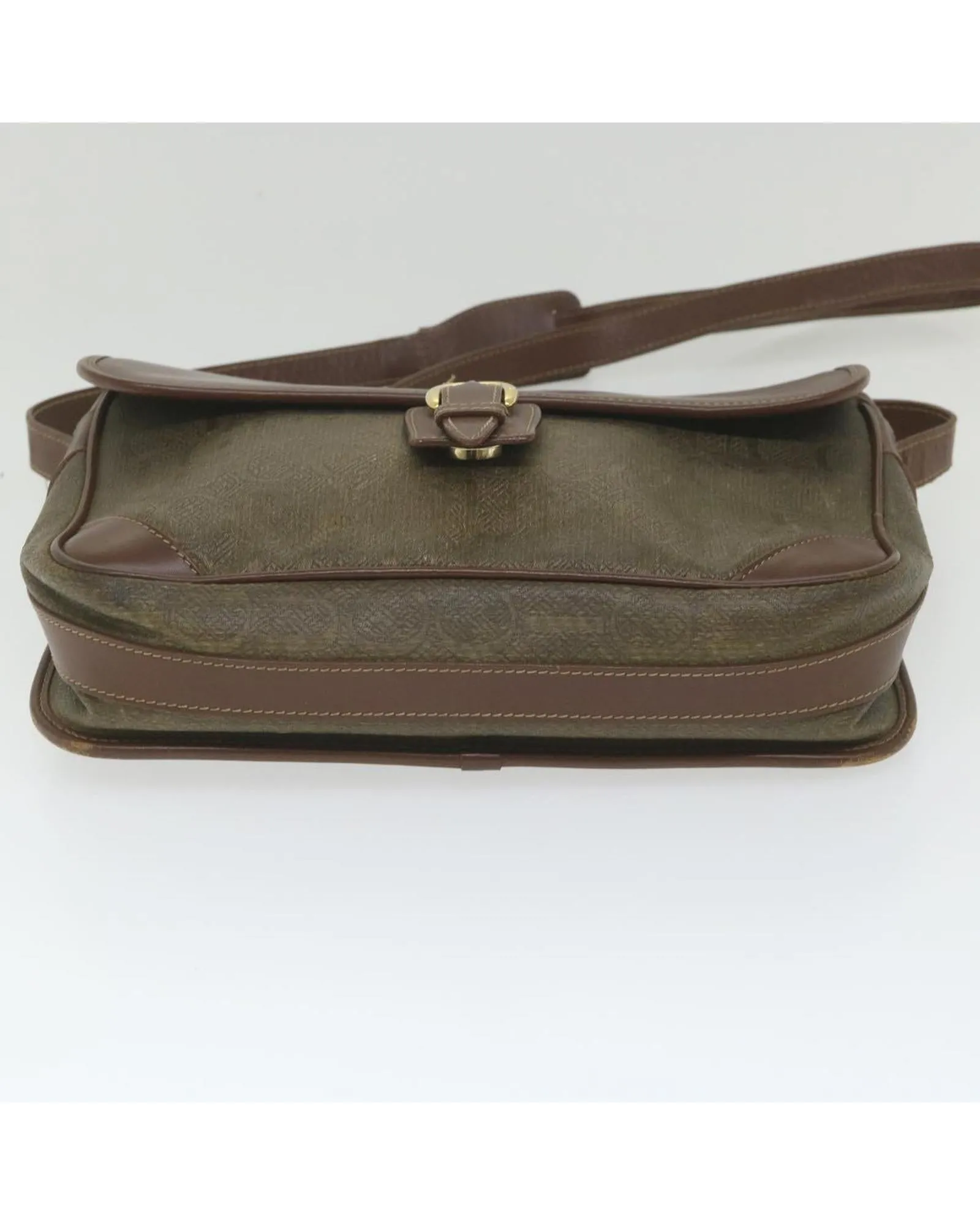 Canvas Leather Shoulder Bag