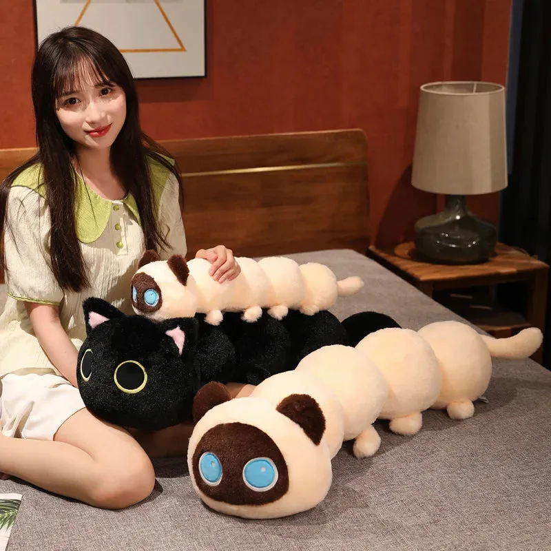 Caterpillar Cat Plushies