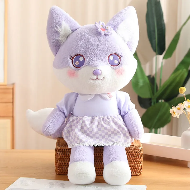 Cherry Blossom Fox Plushie