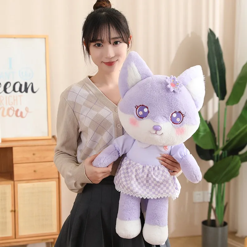 Cherry Blossom Fox Plushie