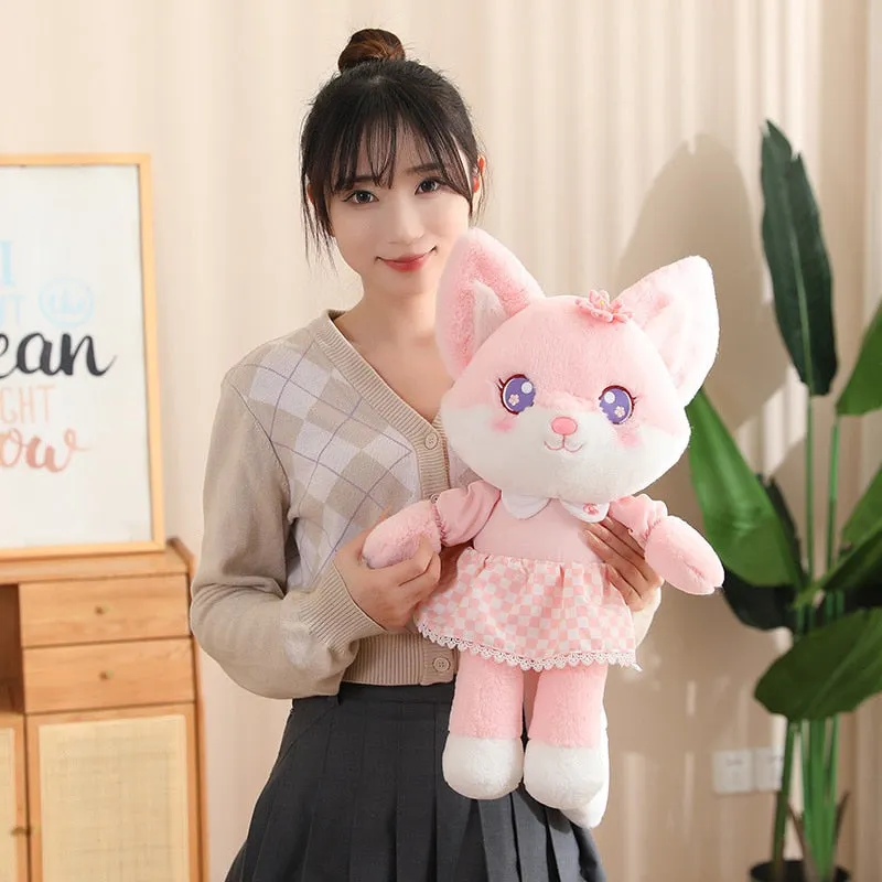 Cherry Blossom Fox Plushie