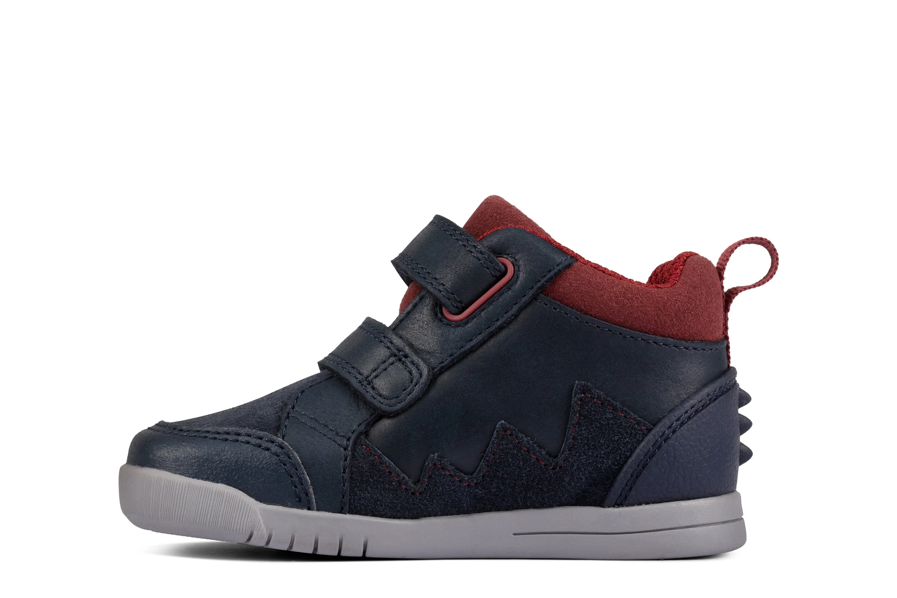 Clarks Rex Park K Navy Leather