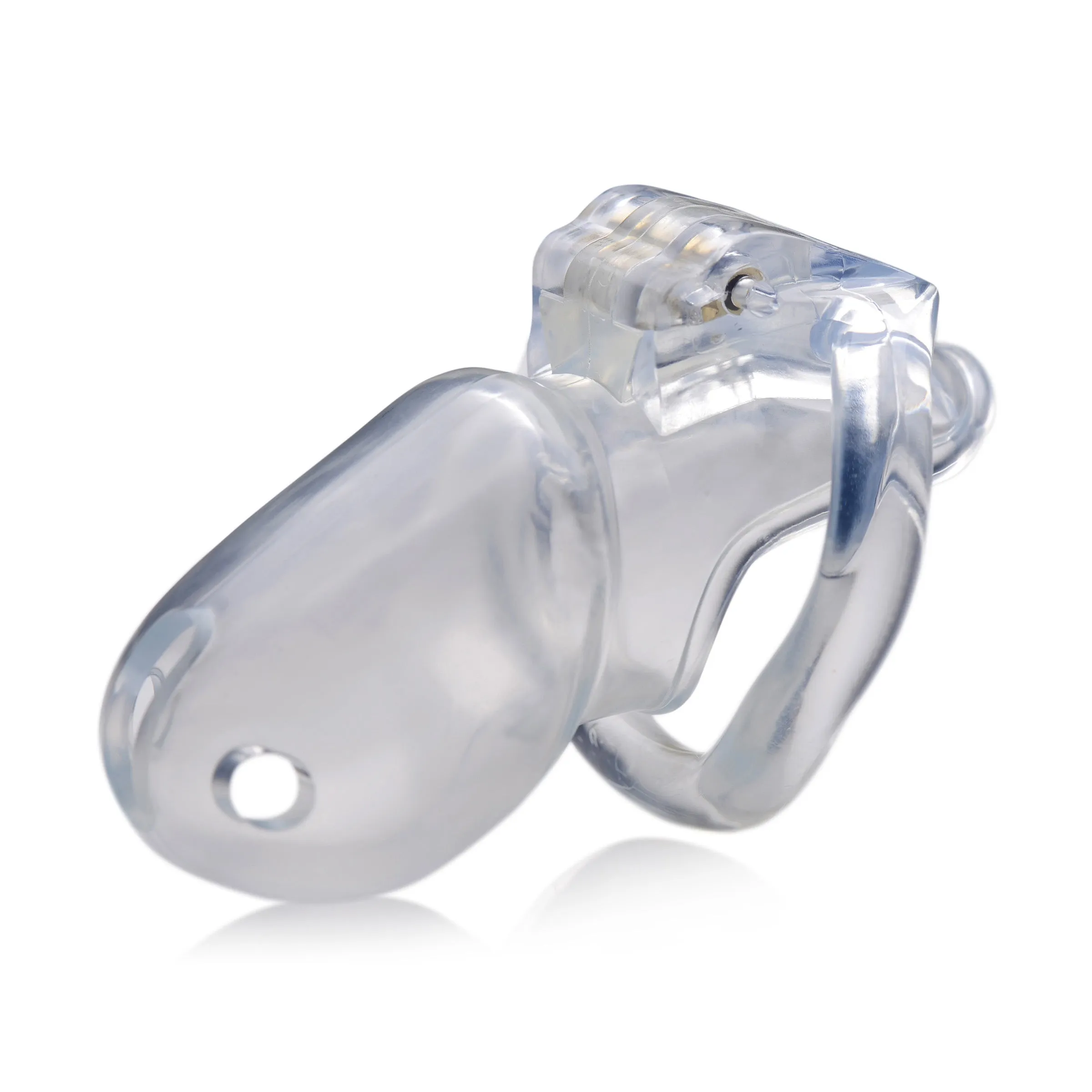 Clear Captor Chastity Cage - Large