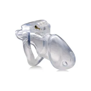 Clear Captor Chastity Cage Medium