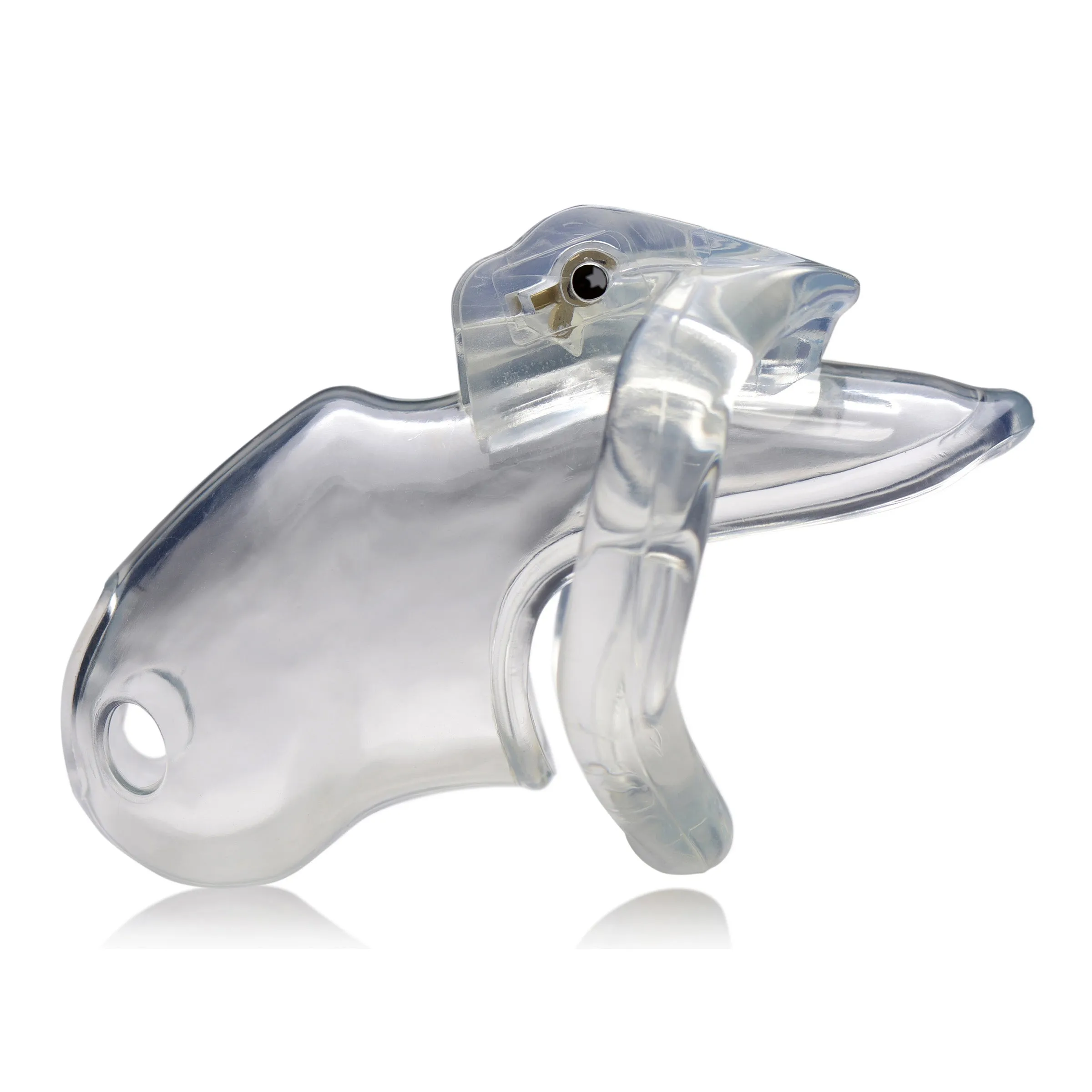 Clear Captor Chastity Cage - Small