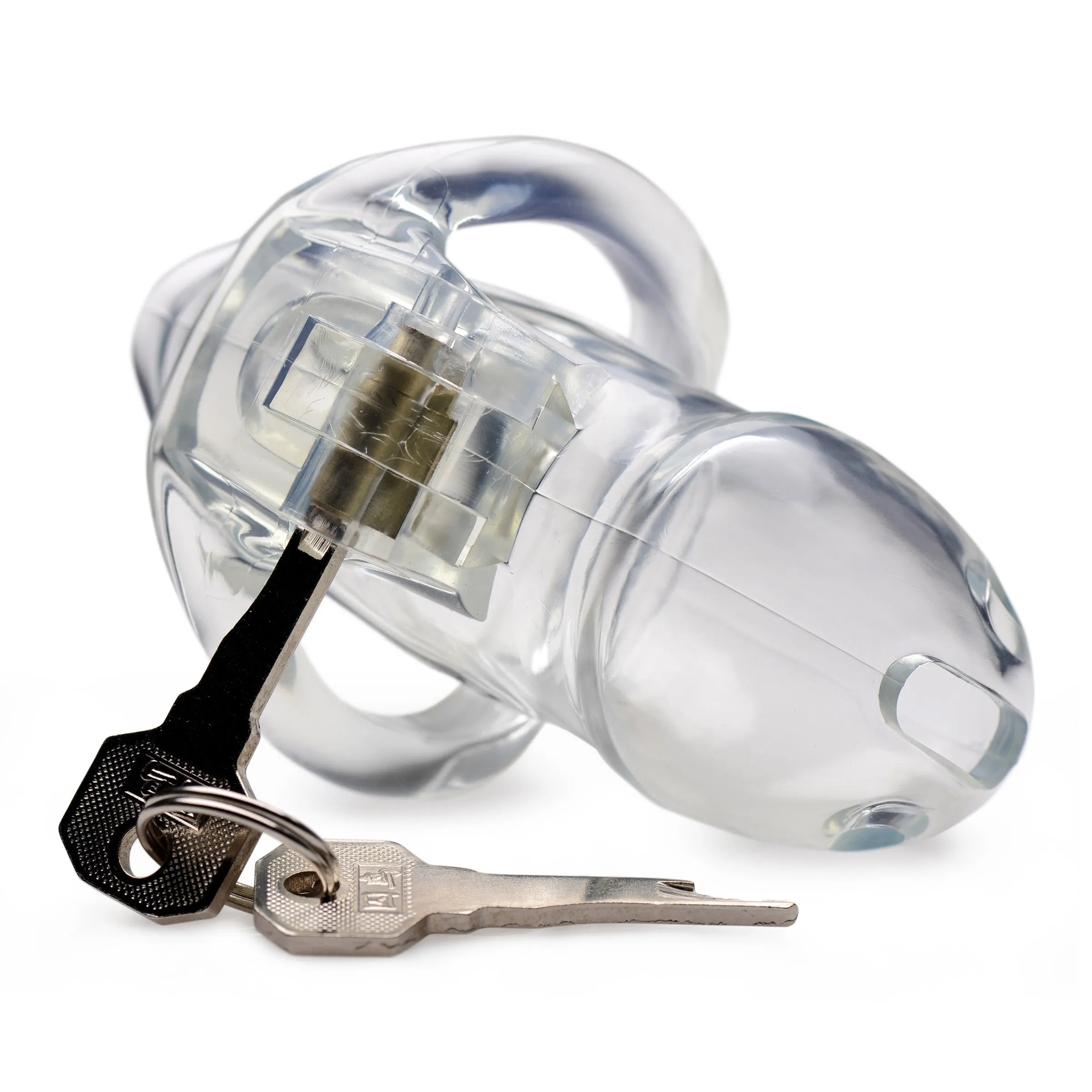 Clear Captor Chastity Cage - Small