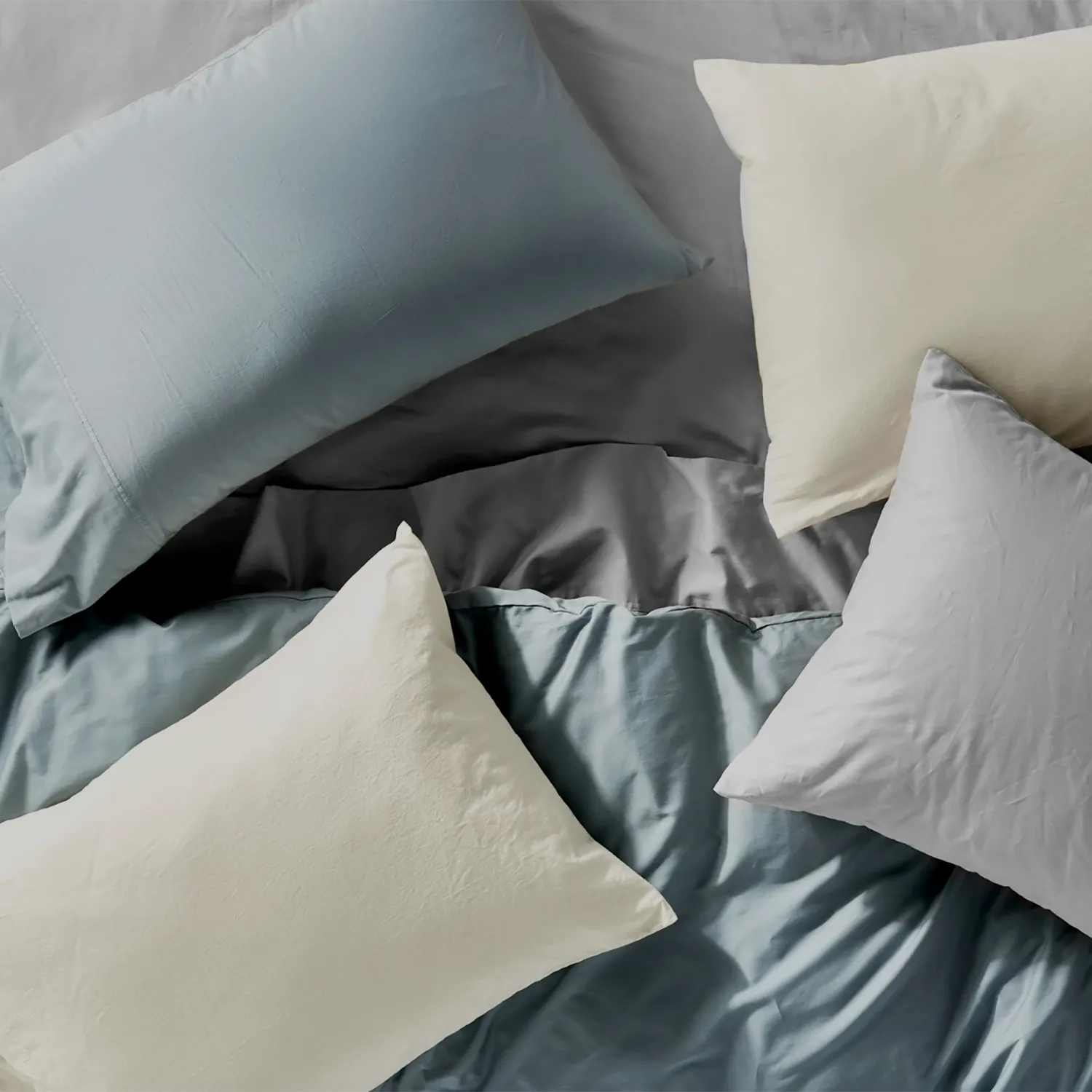 Coyuchi Organic Cloud Soft Sateen Sheet Sets