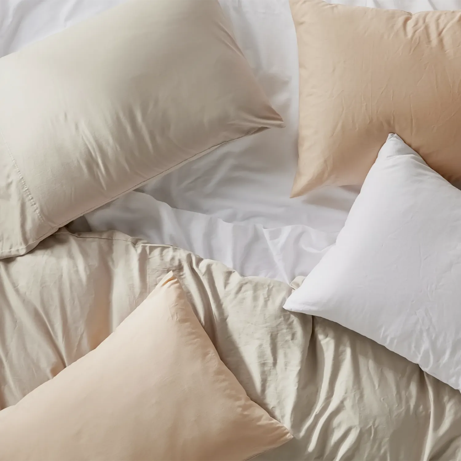 Coyuchi Organic Cloud Soft Sateen Sheet Sets