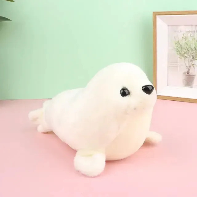 Cuddly Kawaii Baby Seal Plushie