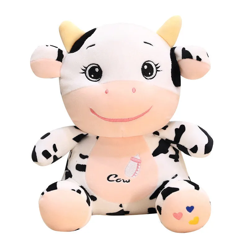 Cute Baby Cow Mini Plushie