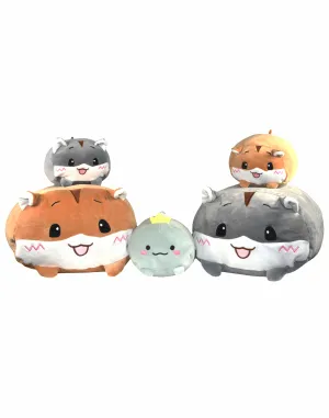 DINO-HAMSTER HUGZ PLUSHIES