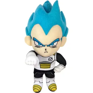 Dragon Ball Super - 8" Super Saiyan Blue Vegeta Plush - Great Eastern