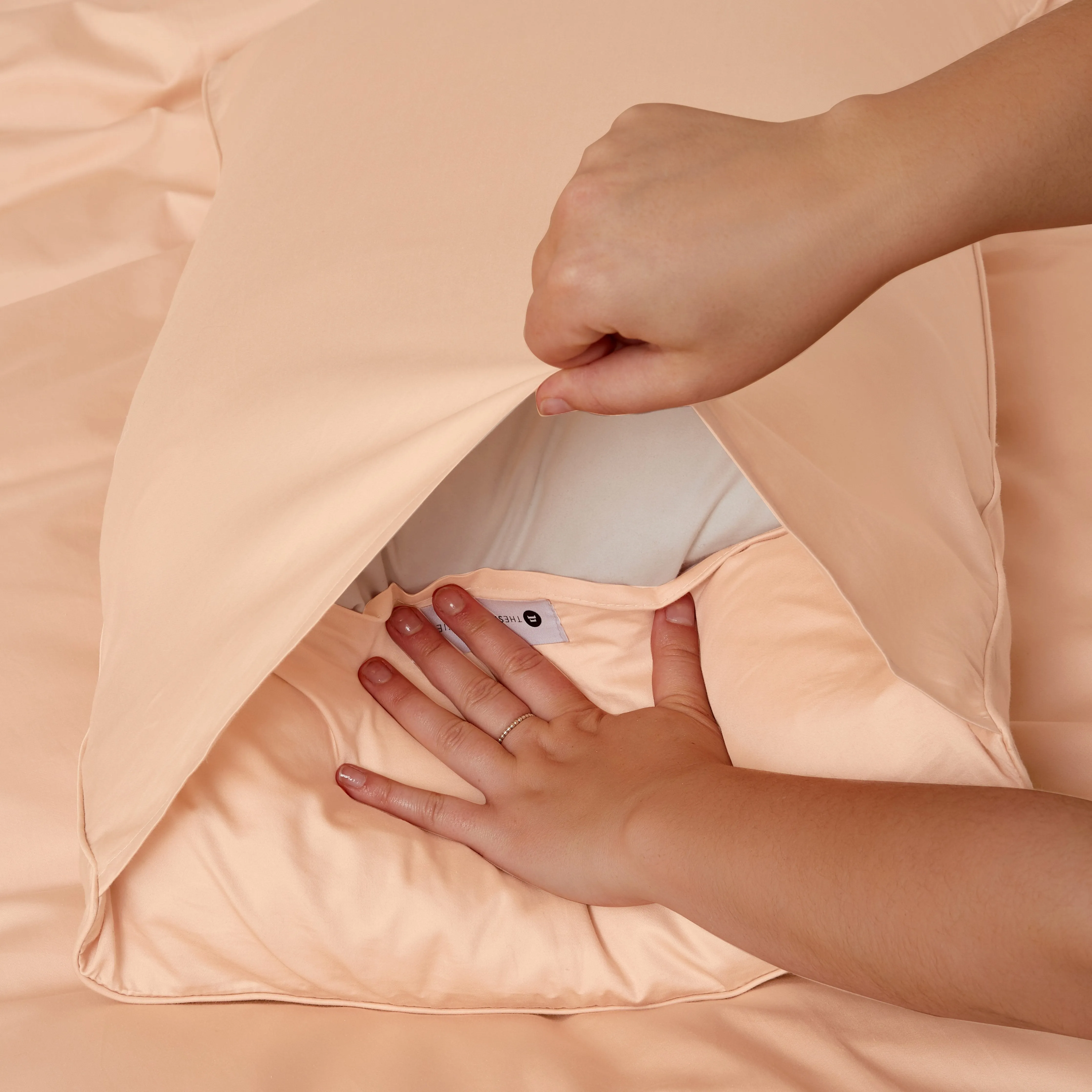 Eden Cotton - Soft Apricot Bed Sheets