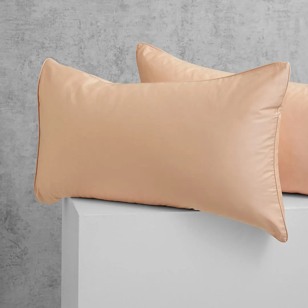 Eden Cotton - Soft Apricot Bed Sheets