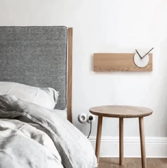 Fintan - Modern Wood Minimalist Clock