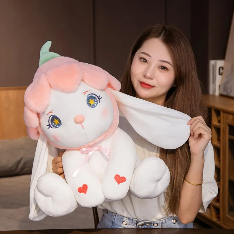 Flower Bunny Plushie