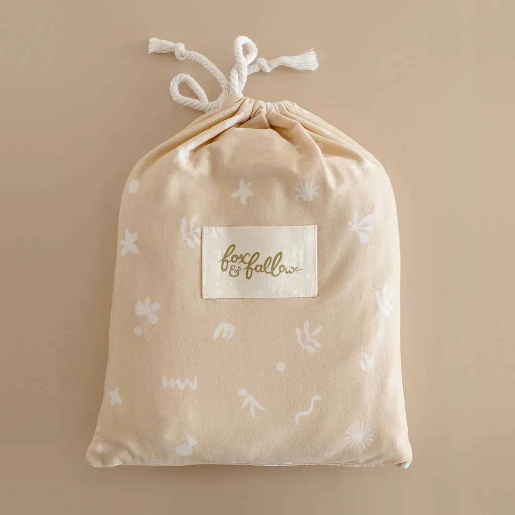 Fox & Fallow Fresco Organic Fitted Cot Sheet