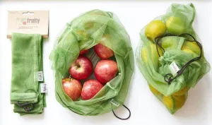 Fruity Sacks - Reusable Fruit and Vegetable Bags (3 pack)