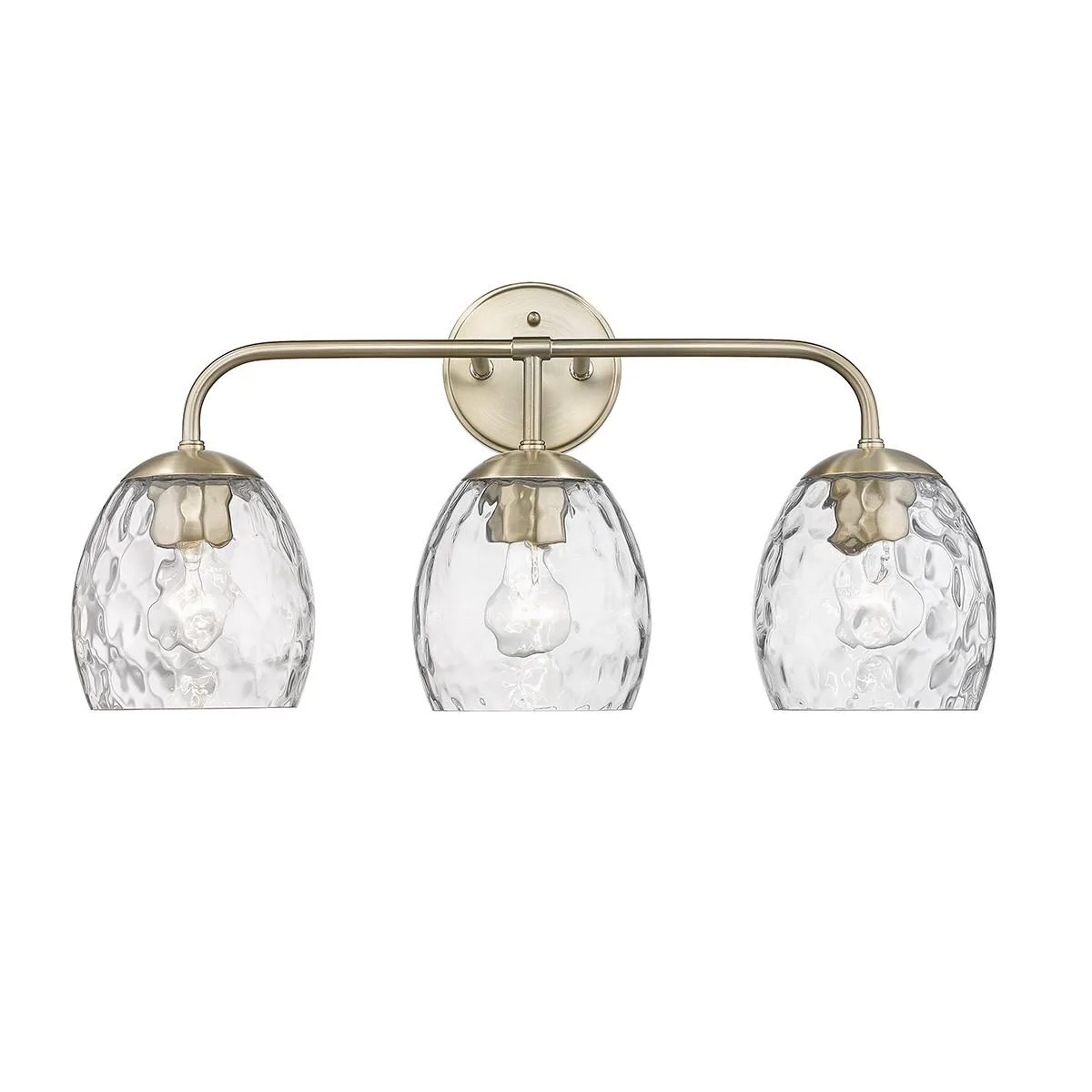 Gallos 24 in. 3 Lights Vanity Light Gold Finish