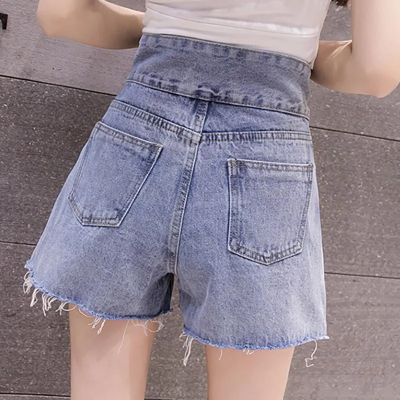 High Waist Denim Shorts SD00140