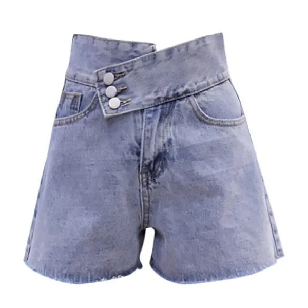 High Waist Denim Shorts SD00140