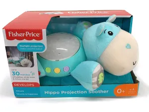 Hippo Projection Soother, Blue