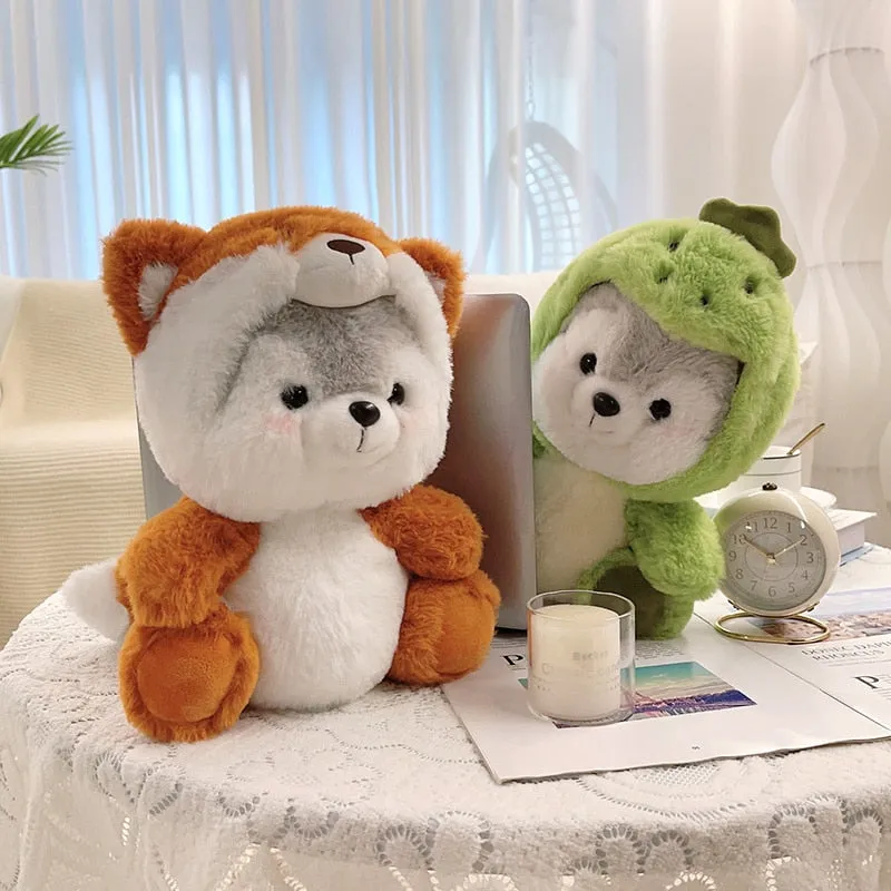 Huggable Fluffy Husky Plushies Team | NEW