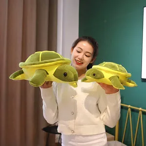 Huggable Kawaii Sea Turtle Stuffed Animal Pillow Plushie