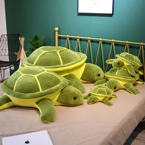 Huggable Kawaii Sea Turtle Stuffed Animal Pillow Plushie