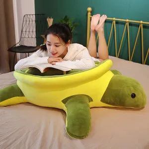 Huggable Kawaii Sea Turtle Stuffed Animal Pillow Plushie