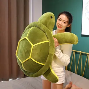 Huggable Kawaii Sea Turtle Stuffed Animal Pillow Plushie