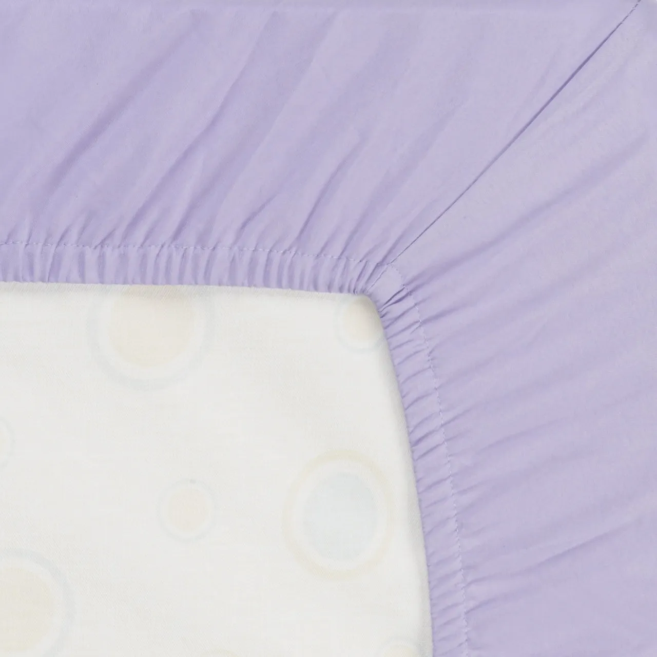 Lavender Fitted Crib Sheet