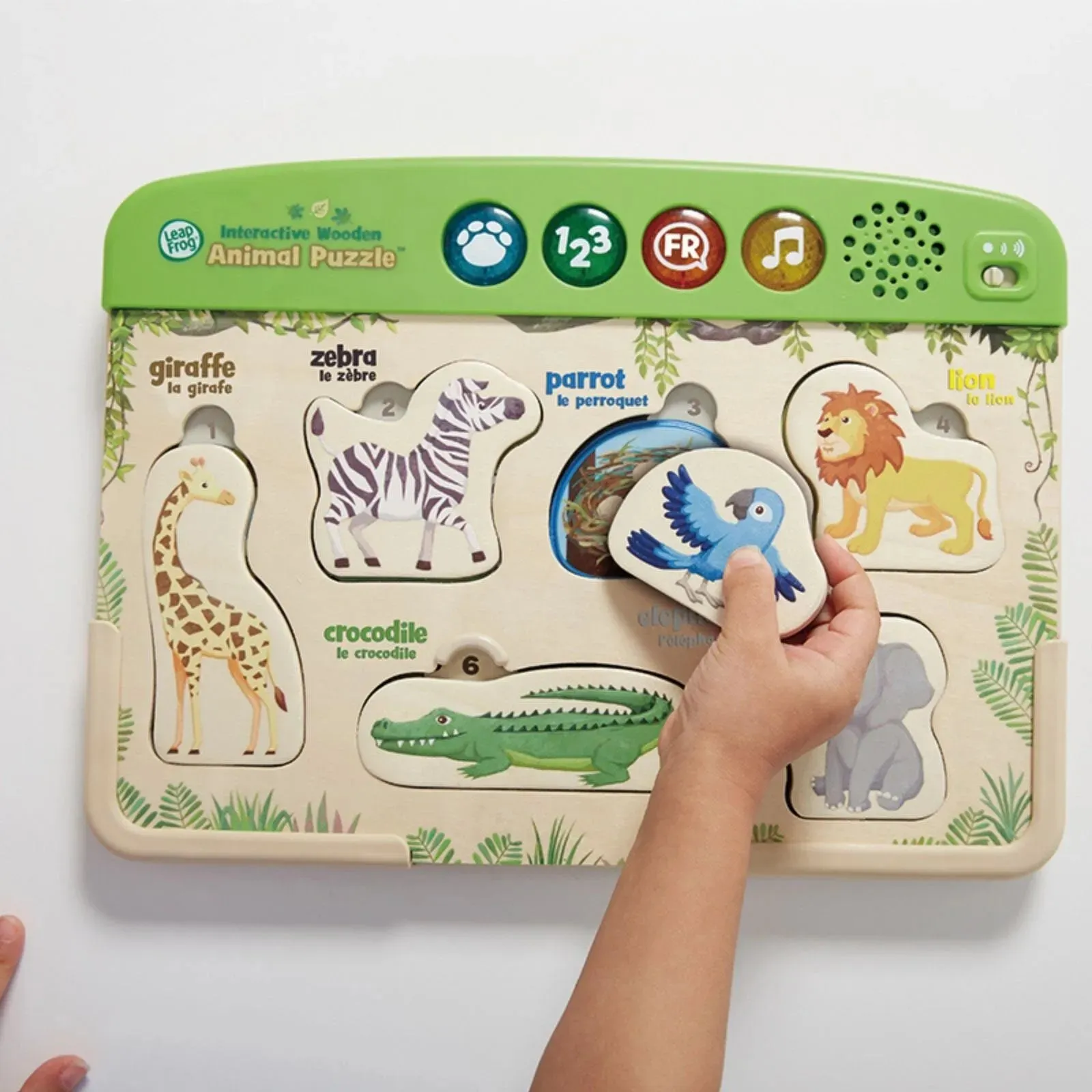 LeapFrog Interactive Wooden Animal Puzzle