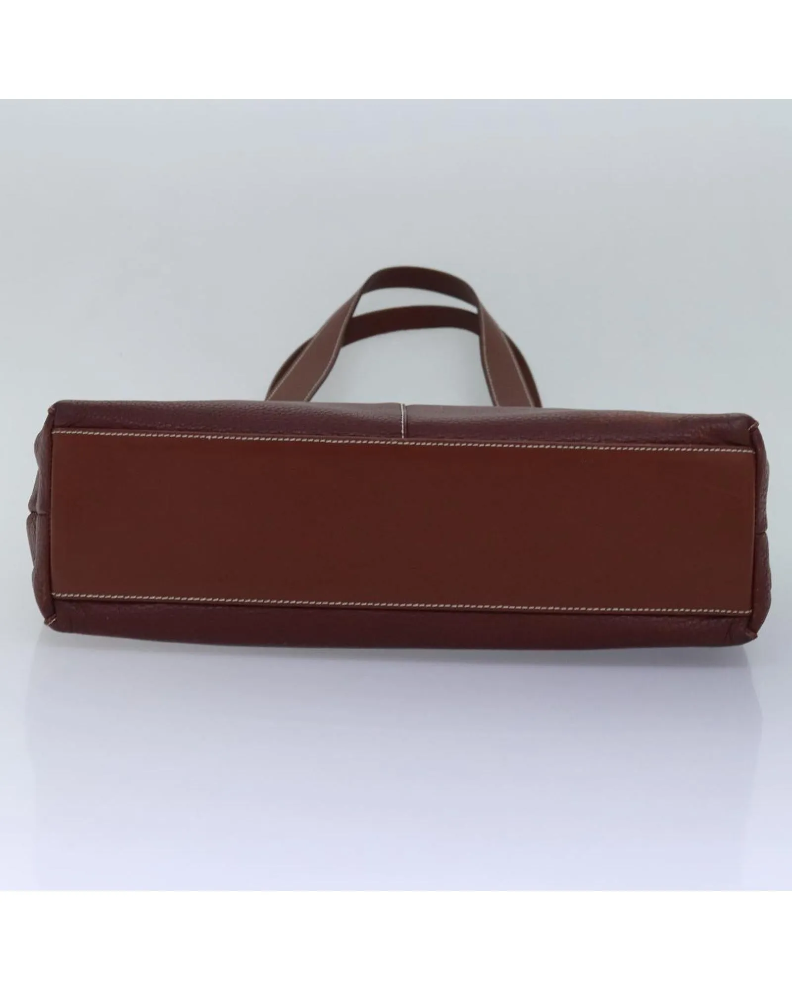 Leather Tote Bag with Handles and Spacious Interior