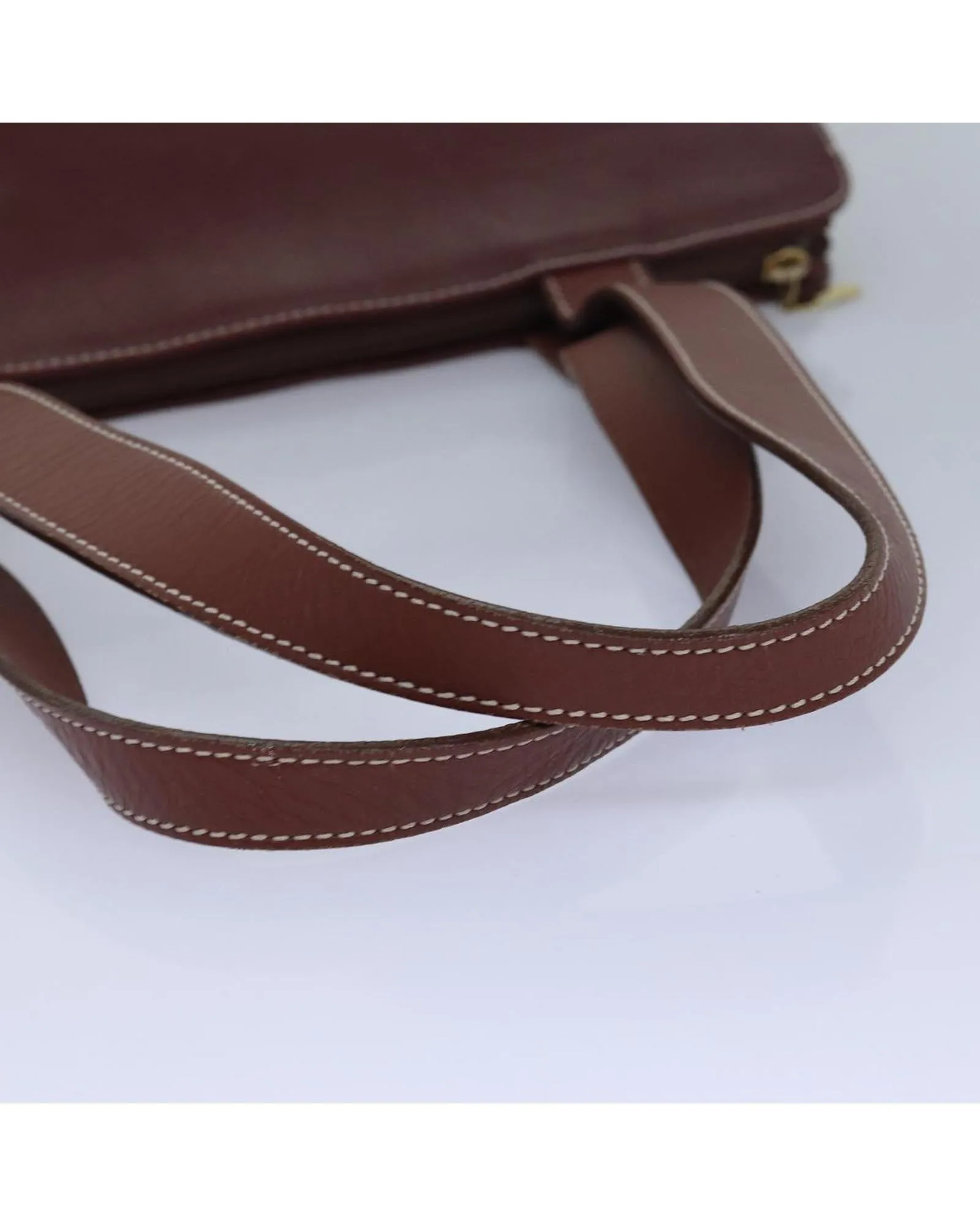 Leather Tote Bag with Handles and Spacious Interior