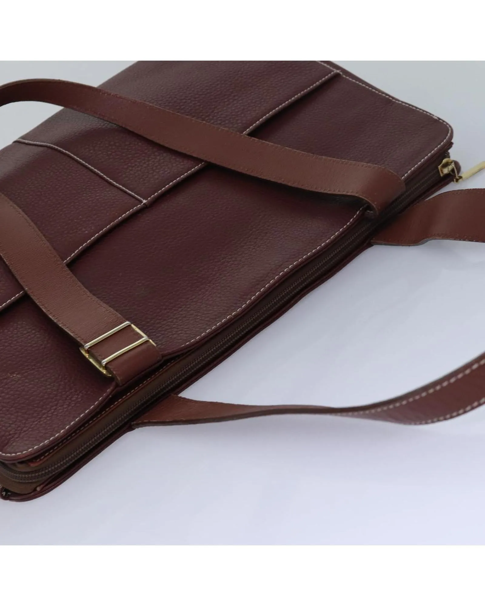 Leather Tote Bag with Handles and Spacious Interior