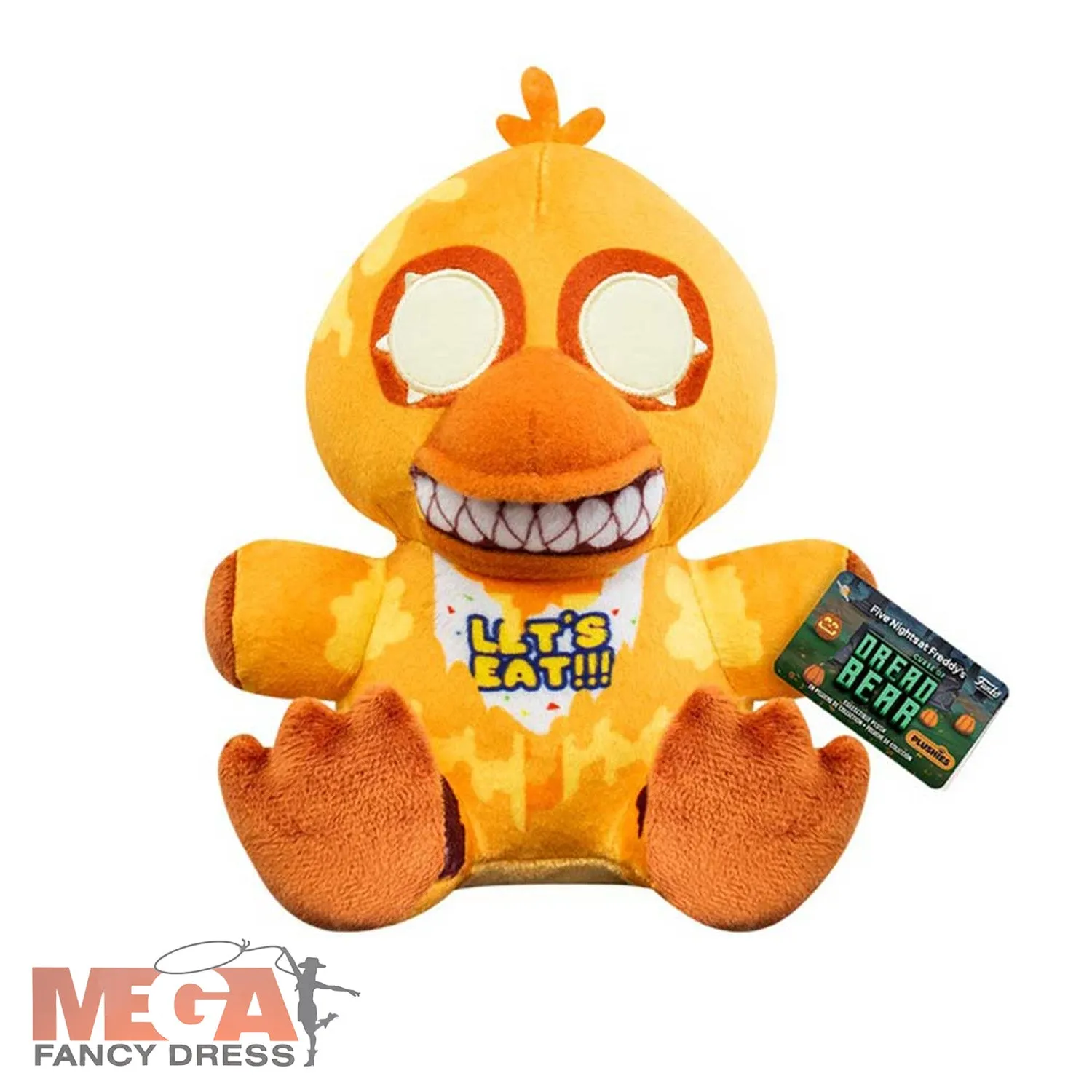 Licensed Dreadbear Jack-O-Chica Funko FNAF Plush