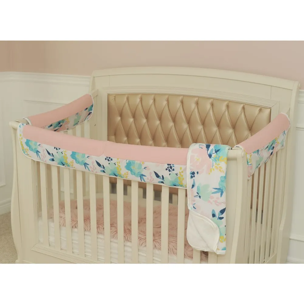 Malarkey Kids Crib Chomper Crib Rail Guard - Floral