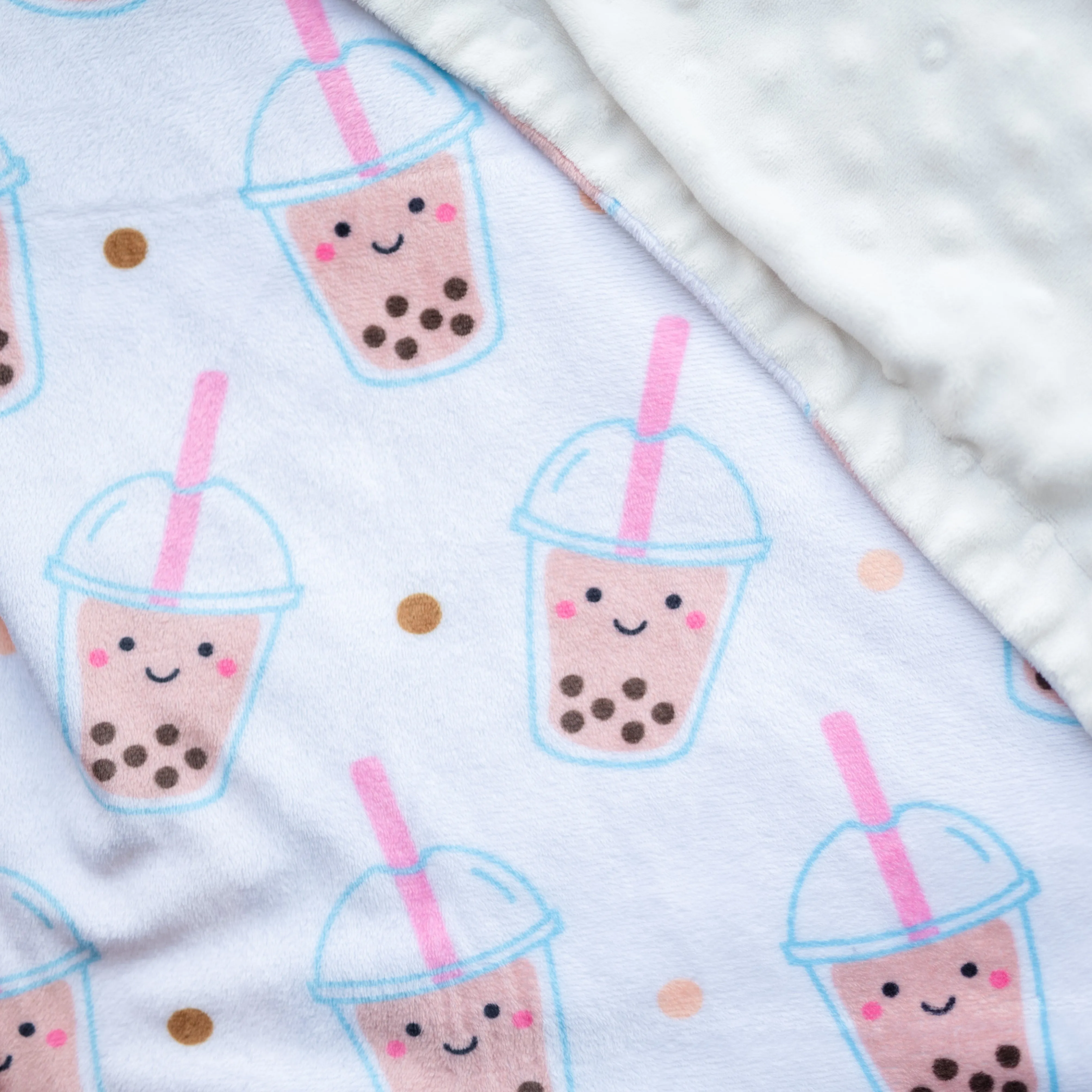 Minky Fleece Sensory Baby Blanket - Boba