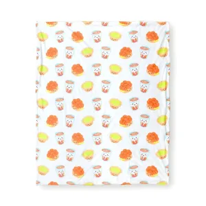 Minky Fleece Sensory Baby Blanket - Cha Chaan Teng